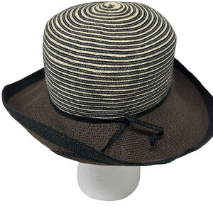 Diane Harty Millinery Straw Hat Handmade Beach Resort Cruise Vacation